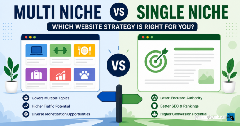 multi niche vs single niche website