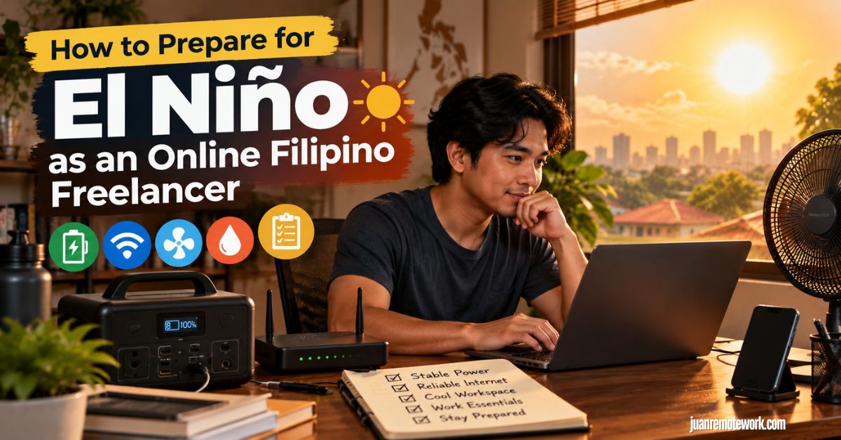 how to prepare for el nino online filipino freelancer